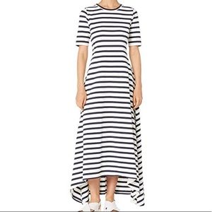 J. Crew Striped Knit Maxi Dress